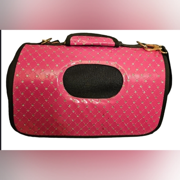 Designer Pink Cute Pet Carrier 💗 Purse - Picture 2 of 5